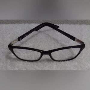 Title:“Foster Grant Jules Reading Glasses +2.75 Black/White - Gently Used with